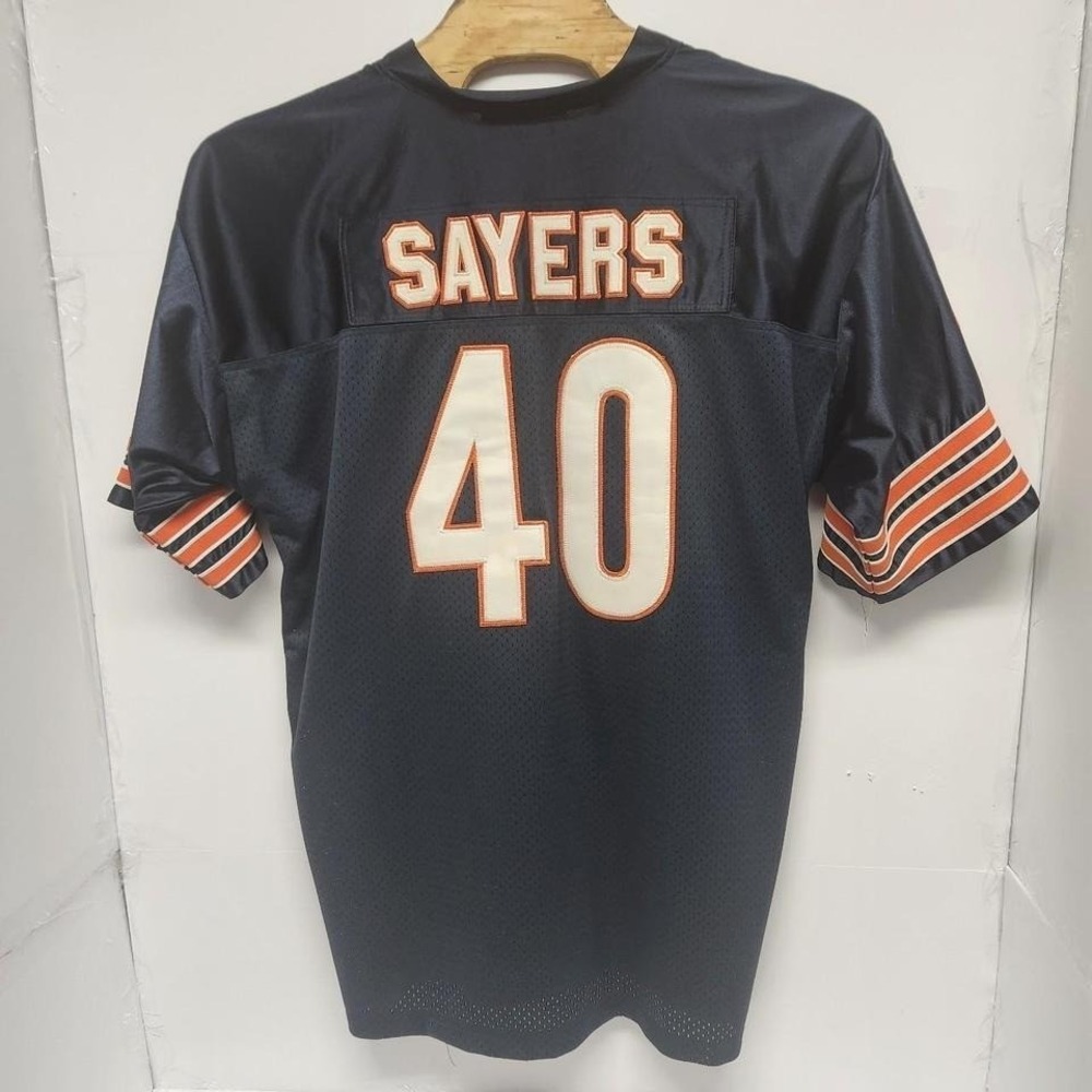 Chicago Bears Gale Sayers navy jersey Size 56 #NFL